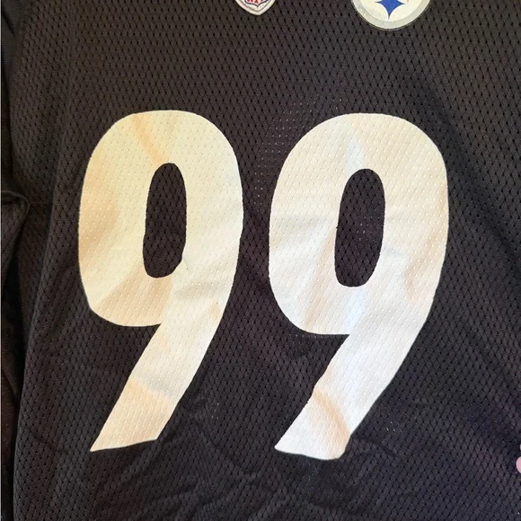 NFL Steelers Black Jersey with Team Logo - Picture 6 of 7